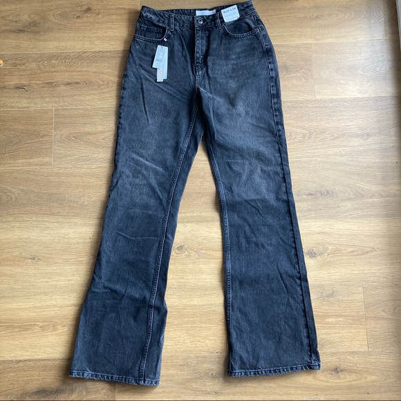 Topshop Denim - NWT Topshop High Waisted Black Flare Jeans